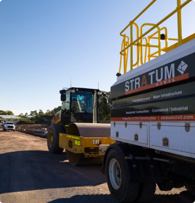 A small-scale infill subdivision project in Redland Bay.